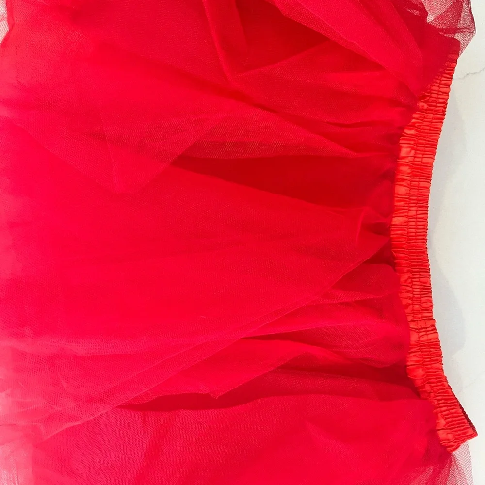 Red Tulle Tutu Skirt - Picture 3 of 8